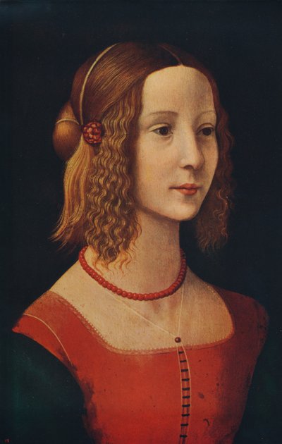 Portrait of a Girl by Unbekannt