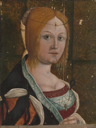 Portrait of an Italian Woman by Unbekannt