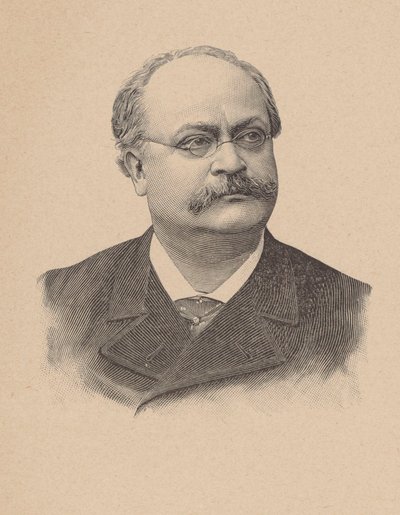Portrait of the Composer Charles Lecocq by Unbekannt