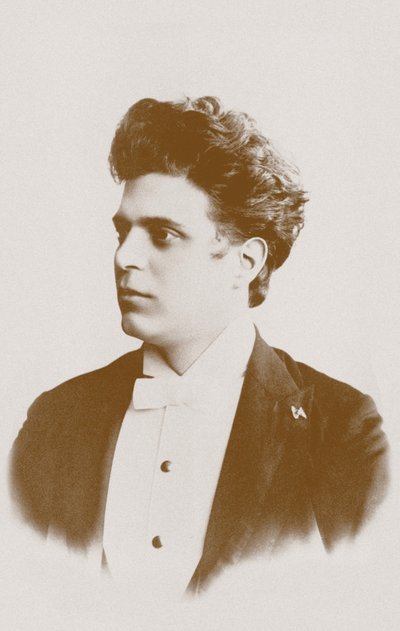 Portrait of the Composer Pietro Mascagni by Unbekannt