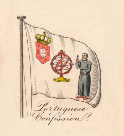 Portuguese Confession, 1838 by Unbekannt