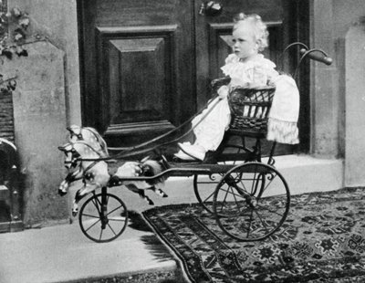 Prince Albert Windsor at age one by Unbekannt