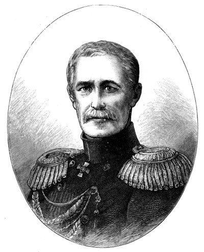 Prince Aleksandr Sergeyevich Menshikov 1787-1867, Russian military commander by Unbekannt