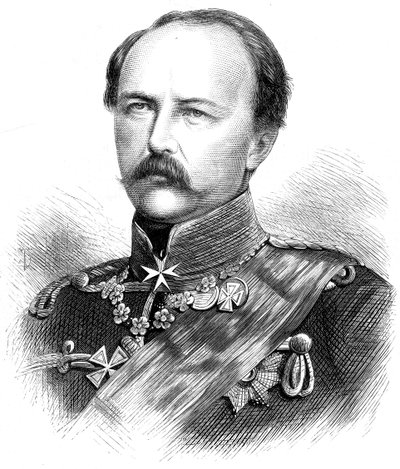 Prince Frederick Charles Nicholas of Prussia 1828-1885, 1870 by Unbekannt