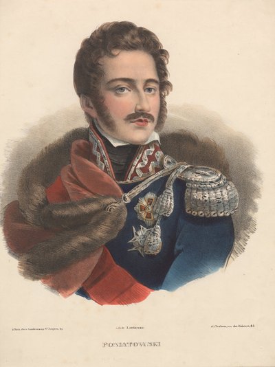 Prince Józef Poniatowski, 1835 by Unbekannt