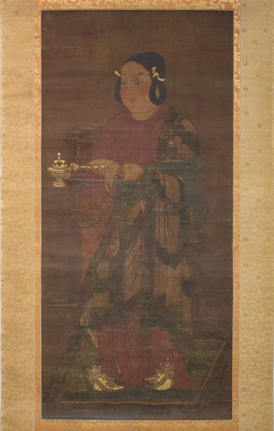 Prince Shotoku at Age Sixteen by Unbekannt