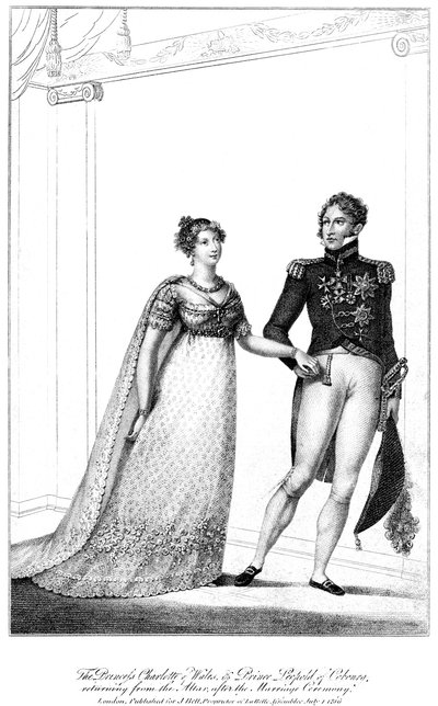 Princess Charlotte & Prince Leopold by Unbekannt