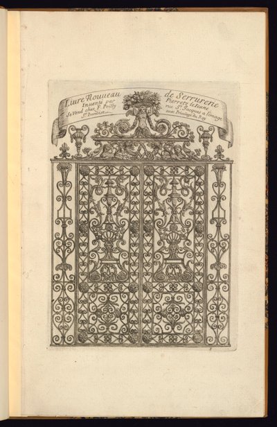 Print, New Book of Locksmithing by Unbekannt