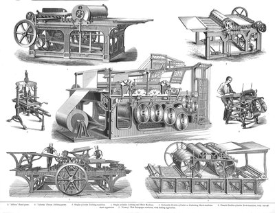 Printing Presses by Unbekannt