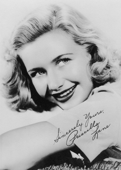Priscilla Lane, American Actress and Singer by Unbekannt