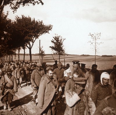 Prisoners, Champagne, northern France, c1914-c1918 by Unbekannt