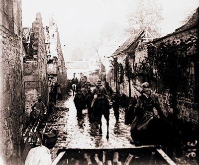 Prisoners of War, Bucy-le-Long, Northern France, c1914-c1918 by Unbekannt