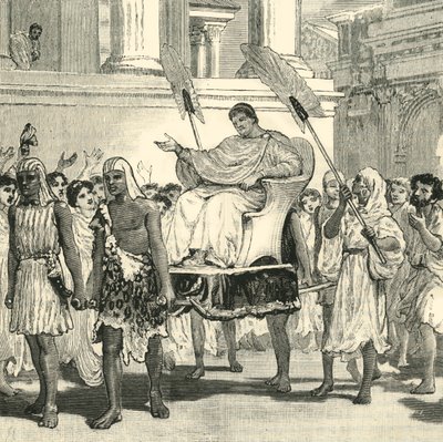 Public Rejoicings on the Recovery of Pompey by Unbekannt