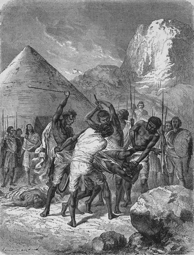 Punishment of Abyssinian Captives by Unbekannt