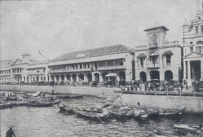 Quay at Singapore by Unbekannt