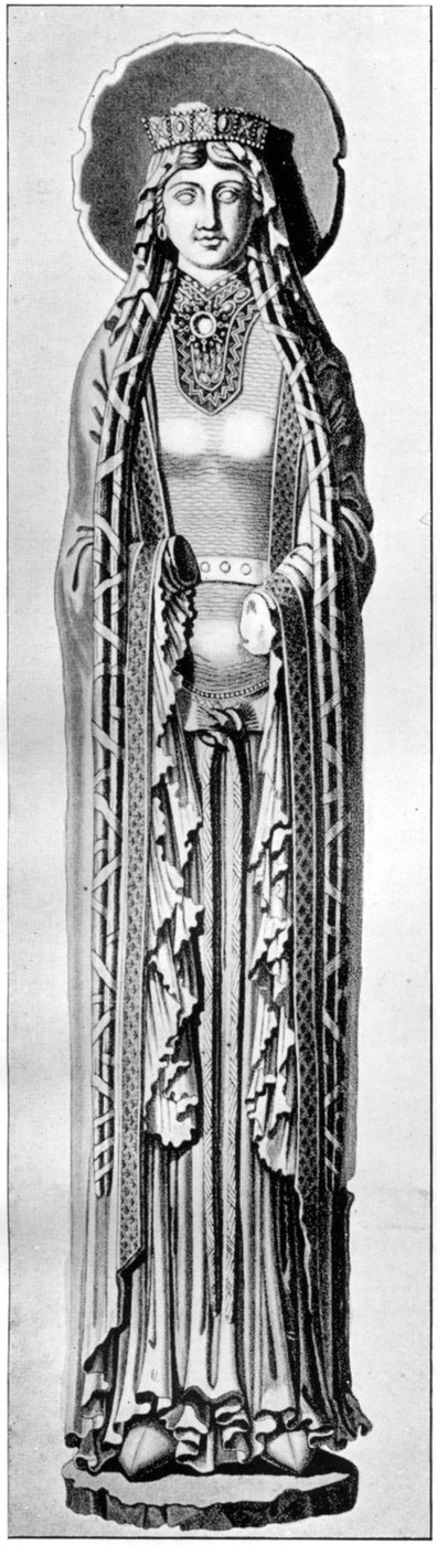 Queen Clotilda, 6th century, 1910 by Unbekannt