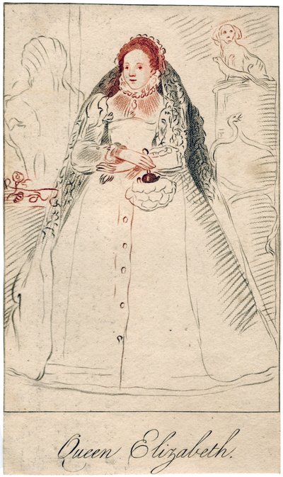 Queen Elizabeth I of England, 1533-1603 by Unbekannt