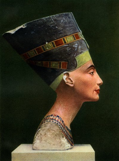 Queen Nefertiti, c1370 BC 1936 by Unbekannt