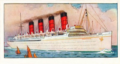 R.M.S. Mauretania, 1937 by Unbekannt