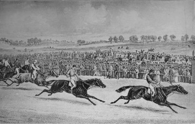 Race for the St. Leger by Unbekannt