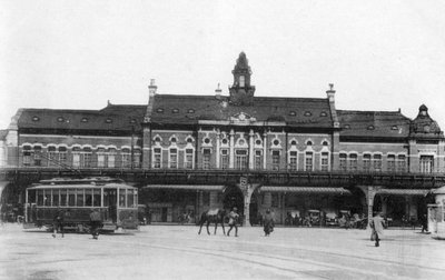 Railway Station of Yokohama, Japan, 20th Century by Unbekannt