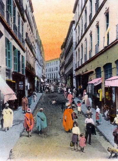 Random Street, Algiers, Algeria by Unbekannt