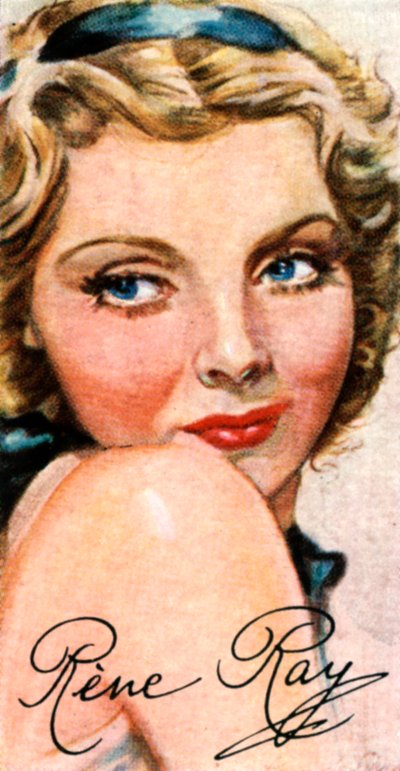 René Ray, British actress by Unbekannt