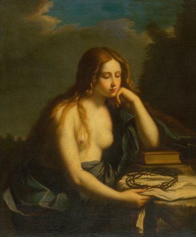 Repentant Mary Magdalene by Unbekannt