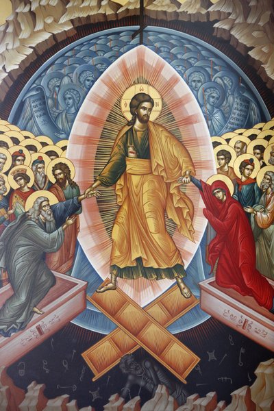 Resurrection Icon, Tirana, Albania by Unbekannt