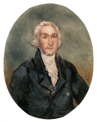 Reverend George Burden 1811-1892, 19th Century by Unbekannt