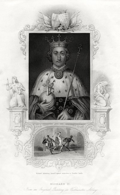 Richard II, King of England, 1860 by Unbekannt