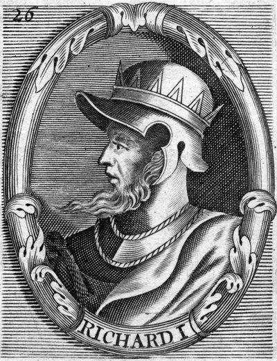 Richard I, King of England by Unbekannt