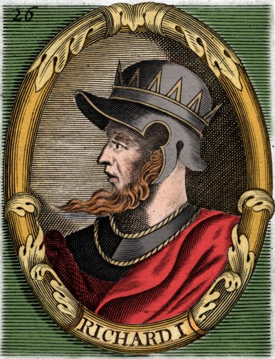 Richard I, King of England by Unbekannt