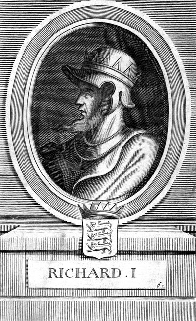 Richard I King of England, 19th century by Unbekannt