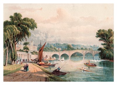 Richmond Bridge by Unbekannt