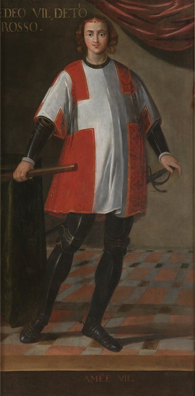 Portrait of Amedeo VII by Unbekannt