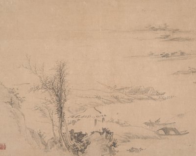 River Scene by Unbekannt