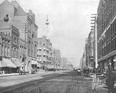 Riverside Avenue, Spokane, Washington, USA by Unbekannt