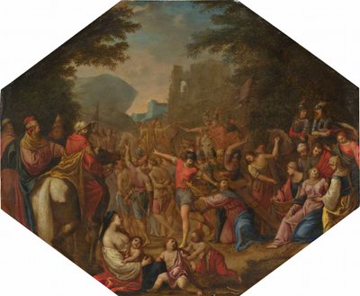 Road to Calvary by Unbekannt