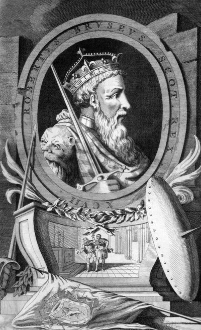 Robert the Bruce, King of Scotland by Unbekannt