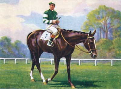 Rockfel, Jockey: H. Wragg, 1939 by Unbekannt