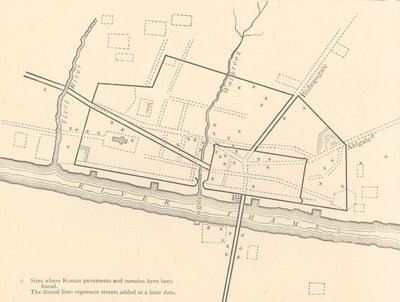 Roman London, 1908 by Unbekannt