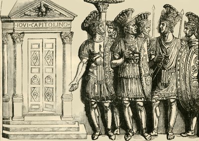 Roman Soldiers by Unbekannt