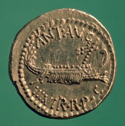 Roman Coin, Marc Antony Legionary Denarius by Unbekannt