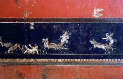 Roman Mural, House of the Vettii, Pompeii, Italy by Unbekannt