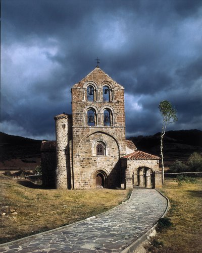 Romanesque church, San Salvador de Cantamuda by Unbekannt