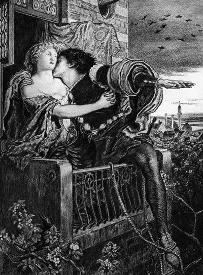 Romeo and Juliet, late 19th century by Unbekannt