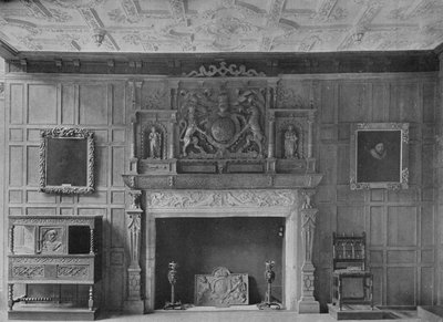 Room from the Old Palace at Bromley-By-Bow, 1908 by Unbekannt