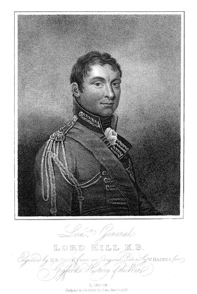 Rowland Hill, 1st Viscount Hill, English soldier, 1815 by Unbekannt
