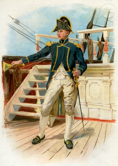 Royal Navy Post Captain by Unbekannt